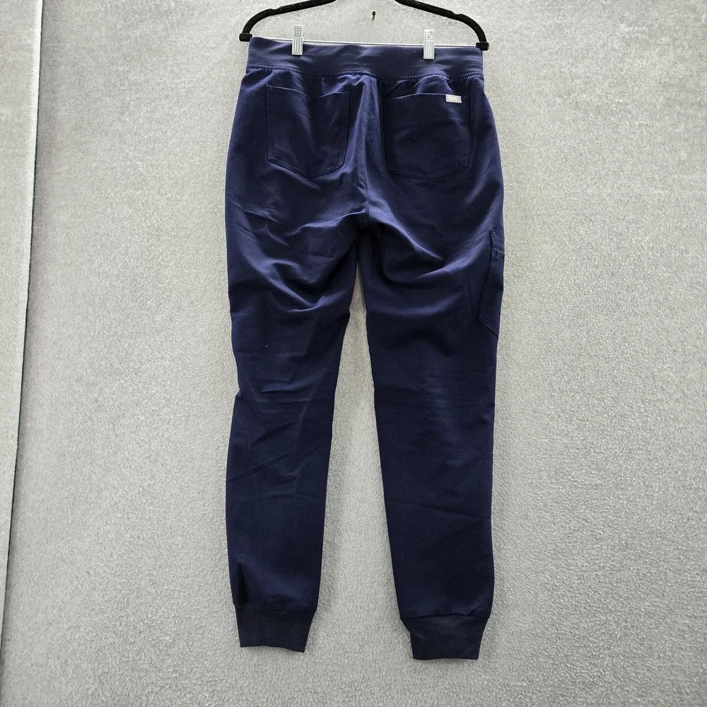 FIGS Women Scrub Pants S Blue Jogger Zamora Zipper PO#3641 29